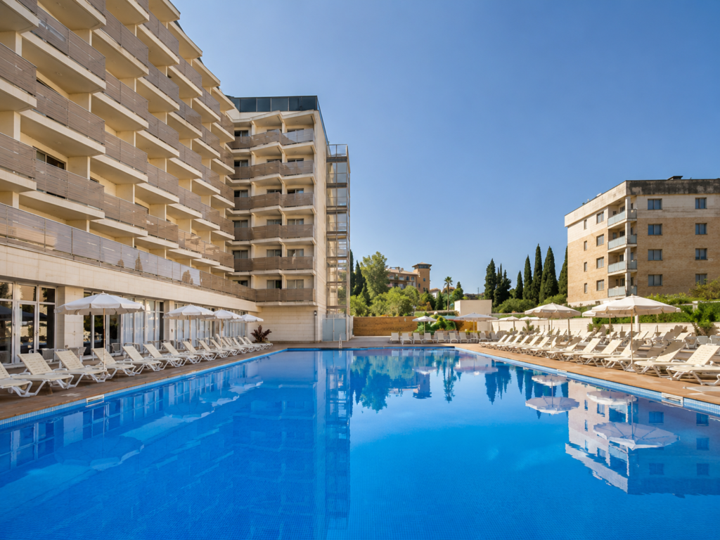 Façana del Hotel Amatista